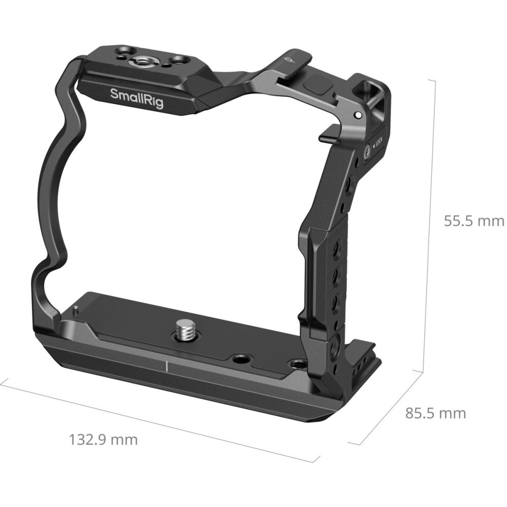 SmallRig 5953 „HawkLock“ Schnellwechsel-Halbkäfig für Canon EOS R6 Mark III / R6 Mark II / R5 Mark II