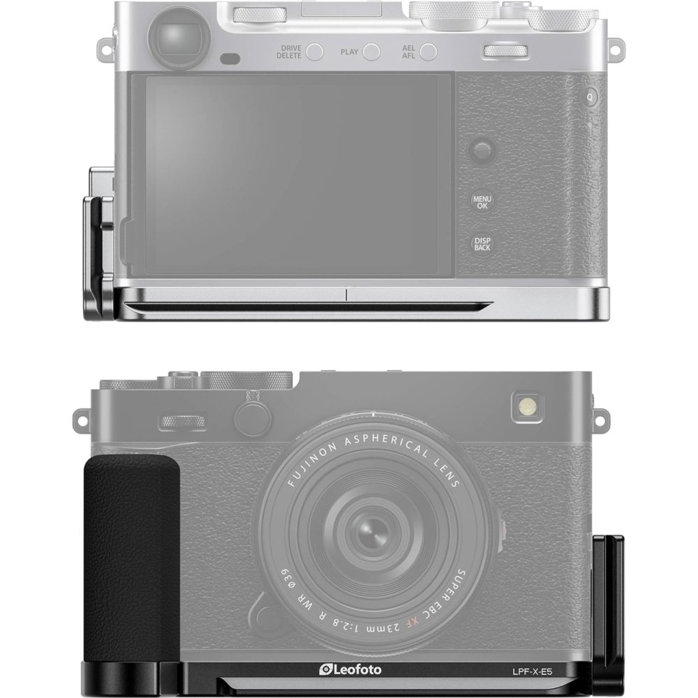 Leofoto L-Winkel für Fujifilm X-E5 silber