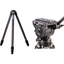 Leofoto Ranger Carbonfaser-Stativ LS-323C mit Videokopf BV-10