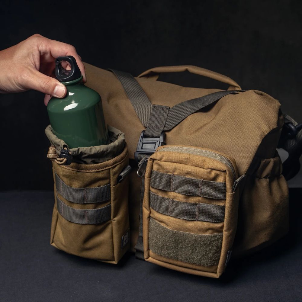 Wotancraft Rüstung 14 - Beutel mit Kordelzug, khaki