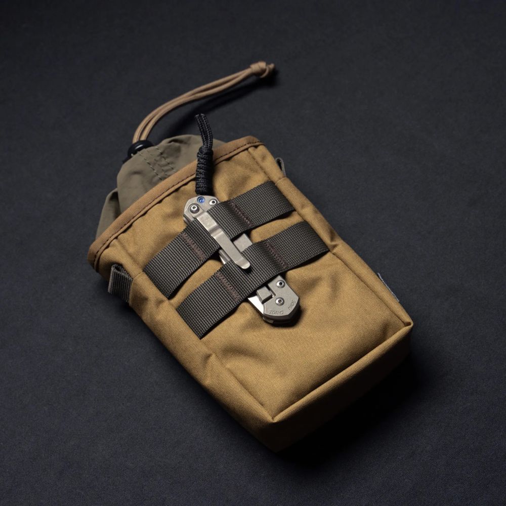 Wotancraft Rüstung 14 - Beutel mit Kordelzug, khaki