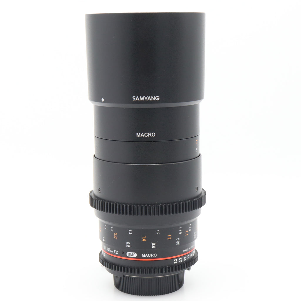 Samyang 100mm f/3.1 ED UMC Macro Nikon used