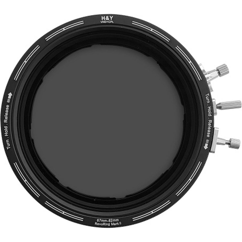 H&Y Revoring ND-1000 + CPL-Filter MK II 82-95mm