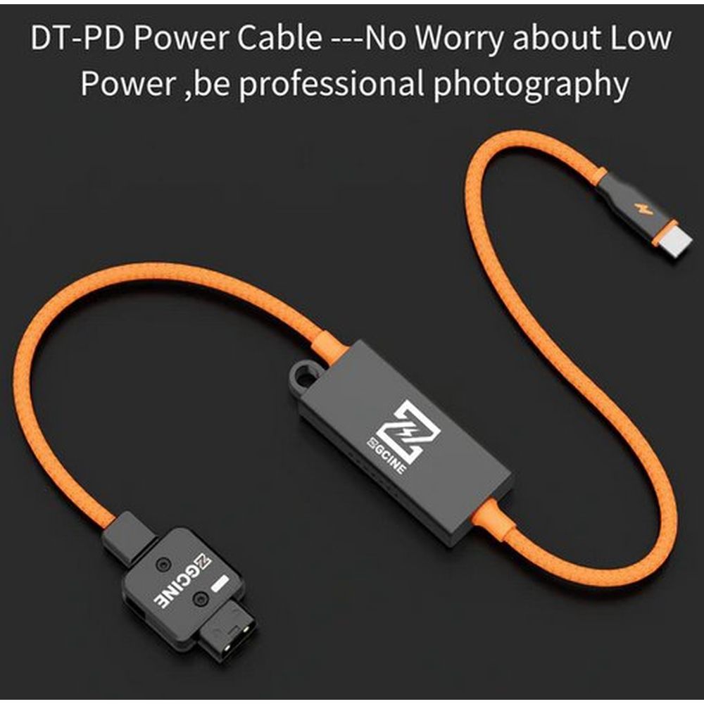 ZGCINE D-Tap to USB-C PD two way Power Cable