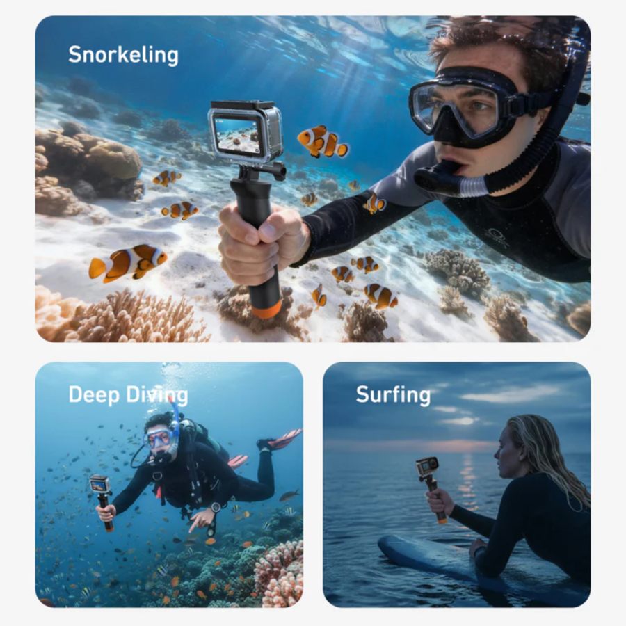 Telesin Wasserdichtes Gehäuse für DJI Osmo Action 6