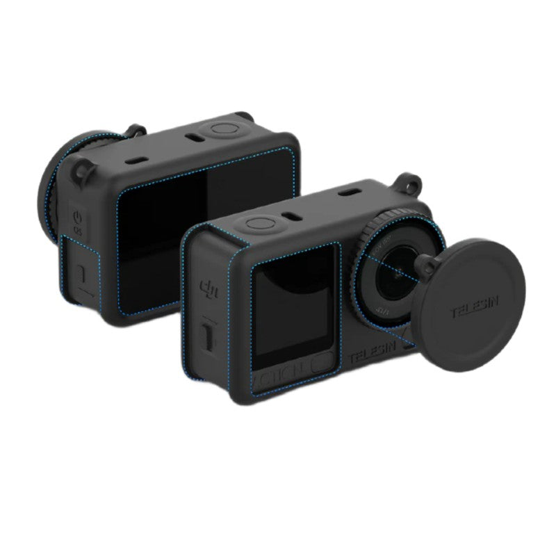 Telesin Silikonhülle + Objektivkappe für DJI Osmo Action 6