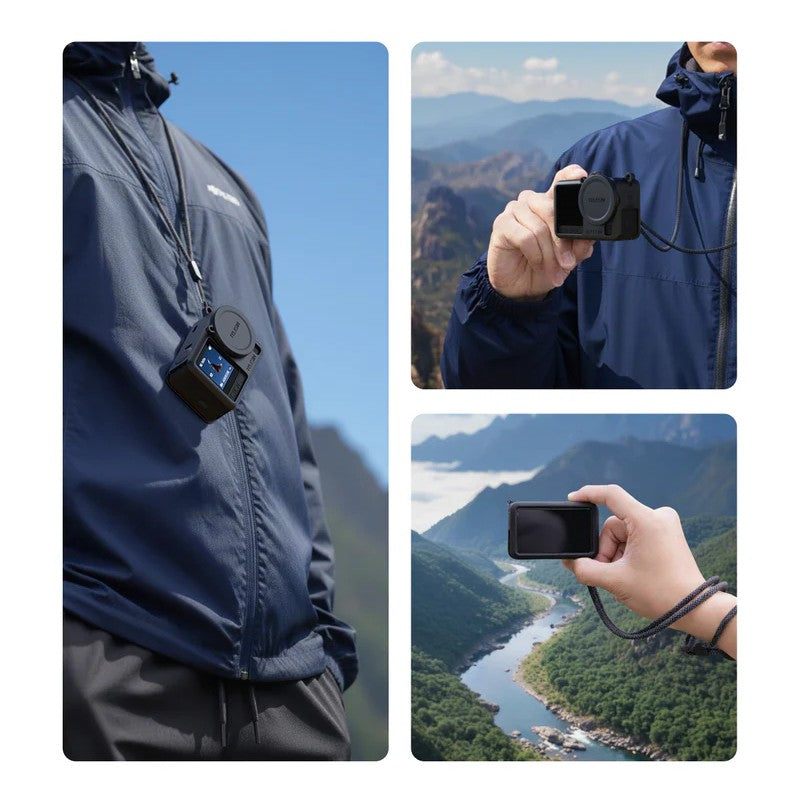 Telesin Silikonhülle + Objektivkappe für DJI Osmo Action 6