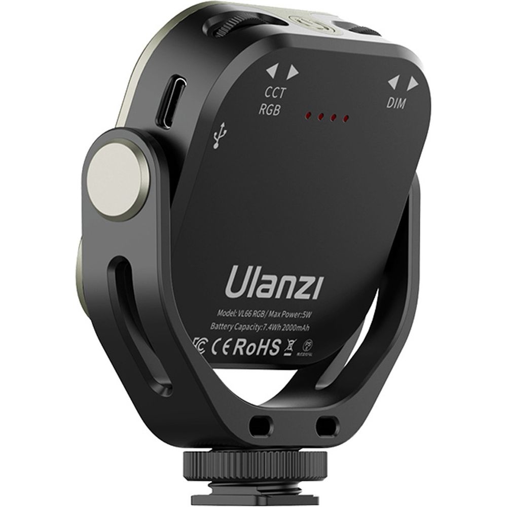 Ulanzi VL66 RGB neigbare LED-Videoleuchte