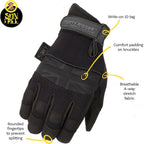 Dirty Rigger Comfort Fit Rigger Glove Black Edition XL