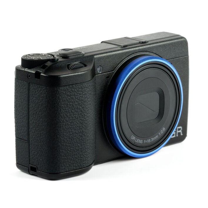 NiSi RING Cap Kit for Ricoh GR4 1x Royal Blue, 1x Titanium Grey