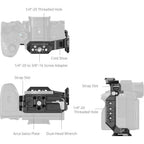 SmallRig 6023 "HawkLock" Quick Release Half Cage for Sony Alpha 7 V / 7R V / 7 IV