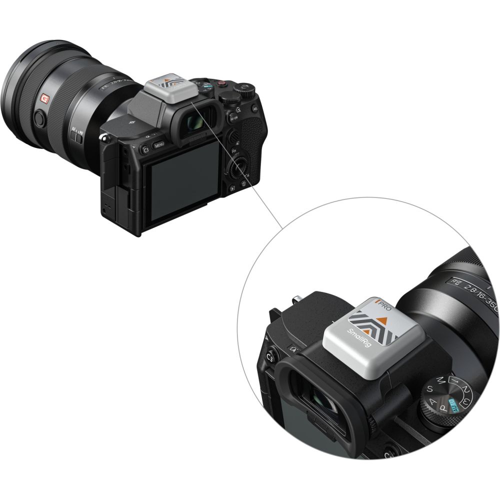 SmallRig 5495 Blitzschuhabdeckung für Sony, Grau, 2 Stück