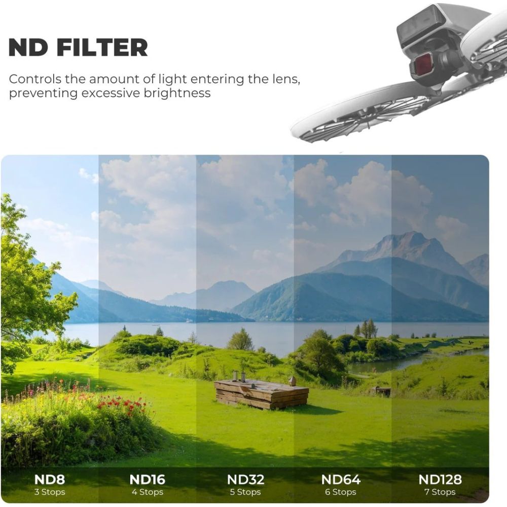 Freewell DJI Flip ND Filters - Standard Day - 6Pack