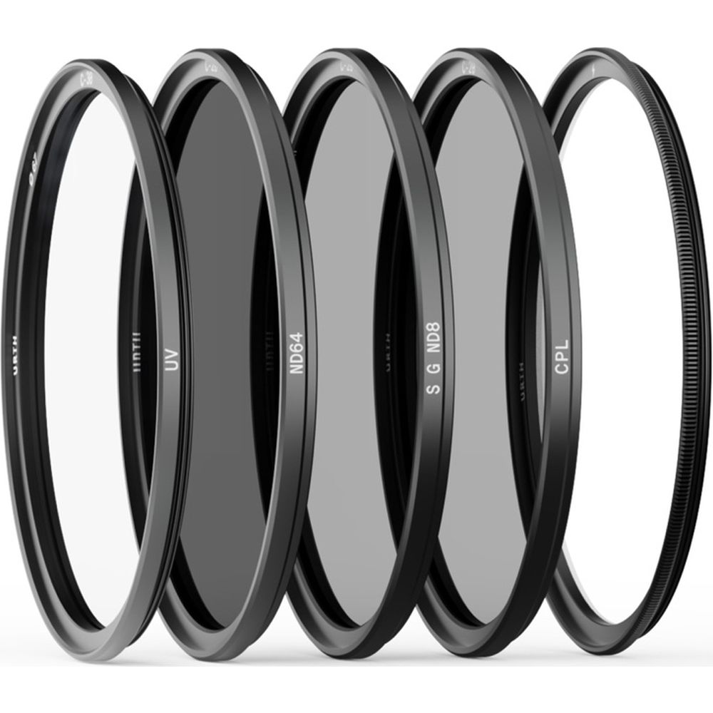Urth 58mm Magnetisches Landschaftsfilter-Set Plus+ (UV, CPL, SGND8, ND64)