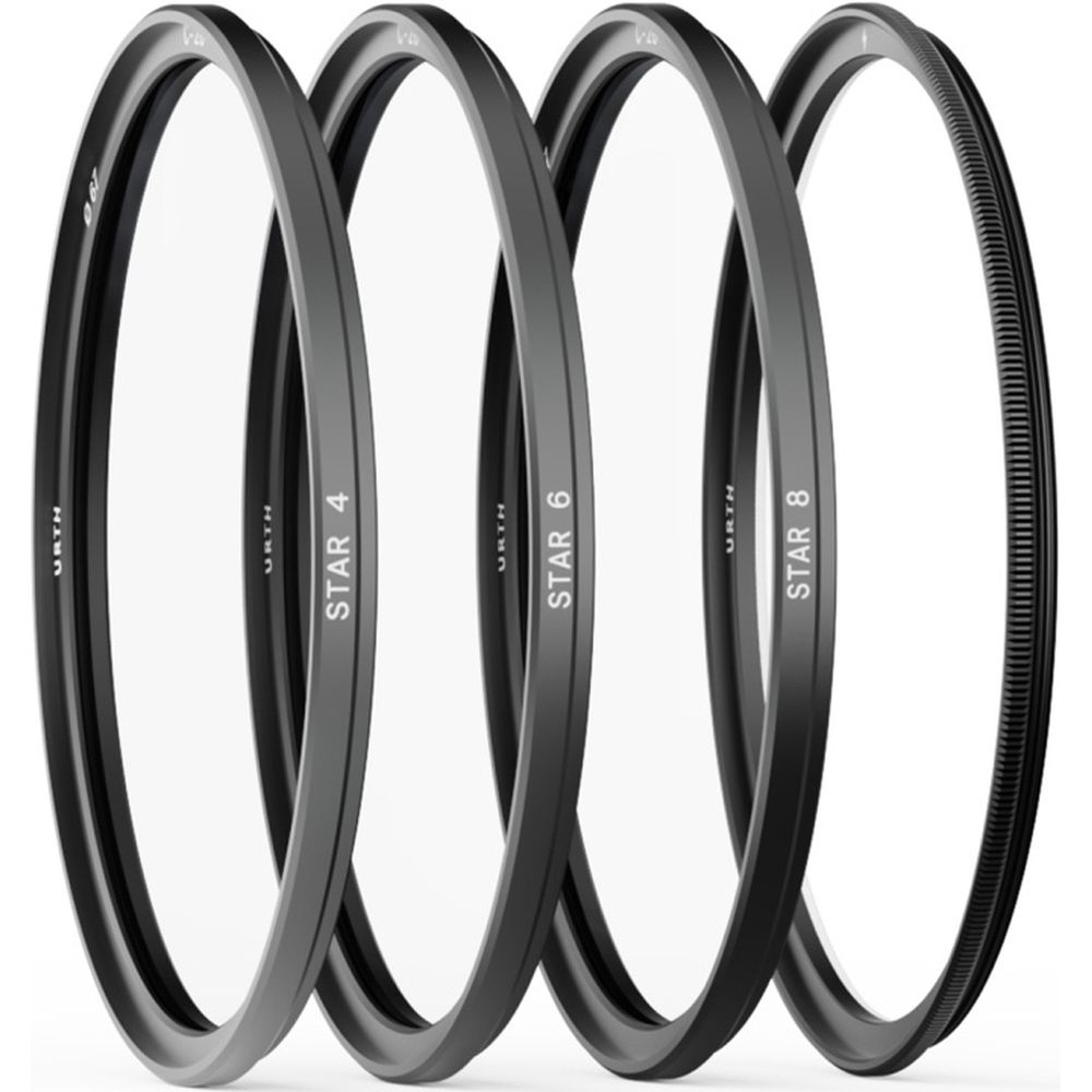 Urth 77mm Magnetisches Stellarfilter-Set Plus+ (4-Punkt, 6-Punkt, 8-Punkt)