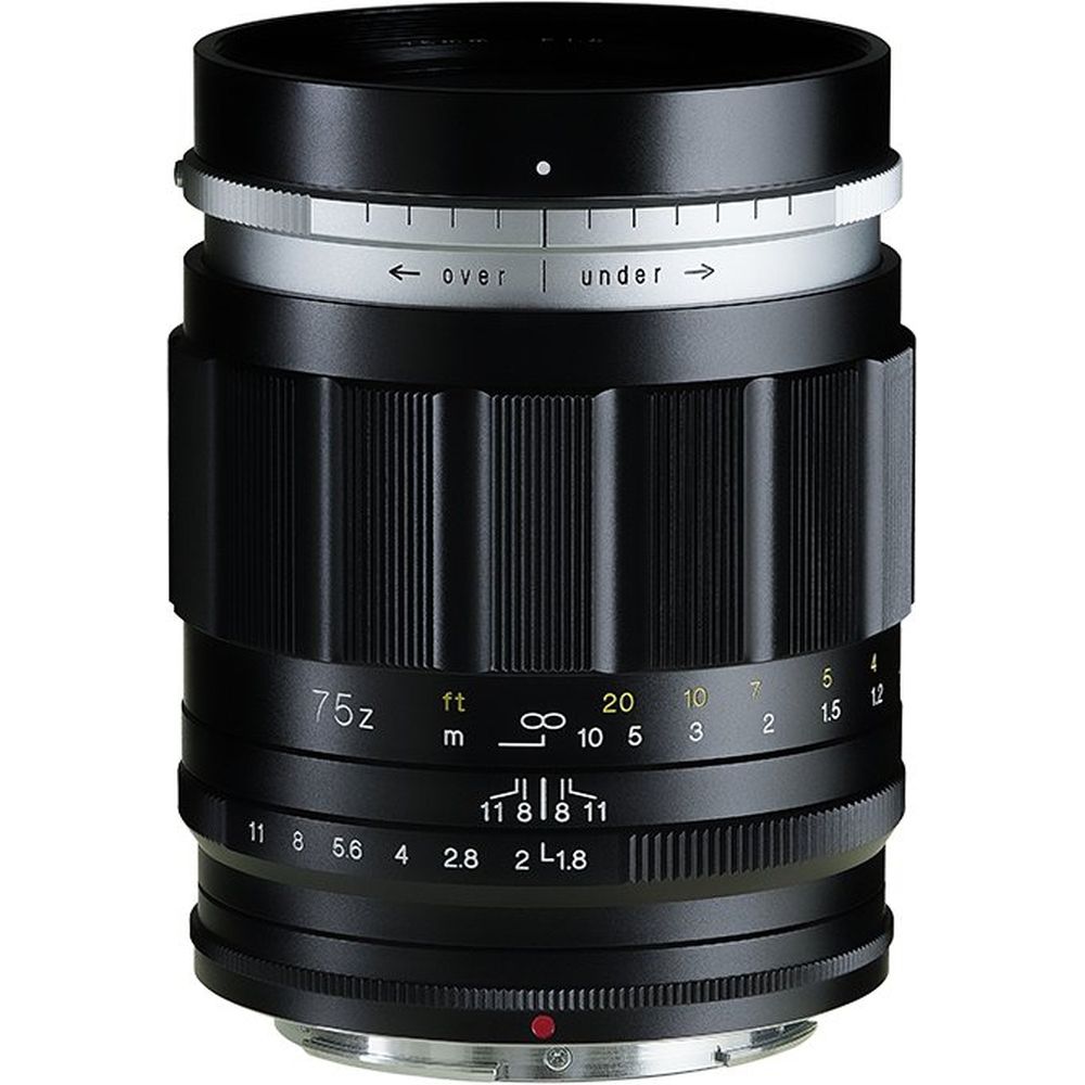 Voigtländer Portrait Heliar 75mm f/1.8 Nikon Z black