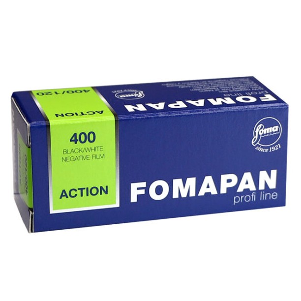 Foma Fomapan Action 400 ISO 120 Medium Format - 2 Pack