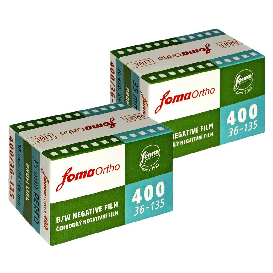 Foma Fomapan Ortho 400 ISO 135-36 - 2 Pack