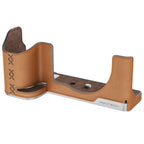 PGYTECH Leather Kamera Schutzhülle für Fujifilm X100VI – Clay Brown
