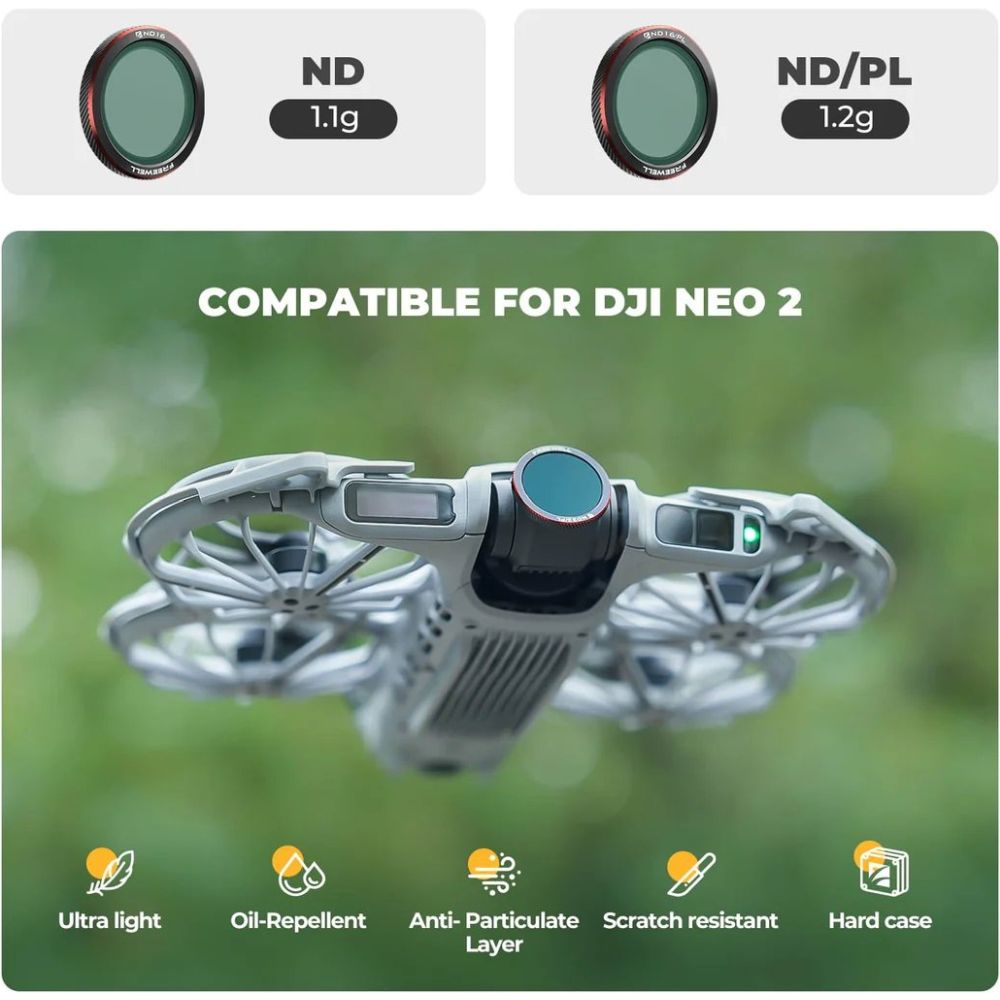 Freewell DJI Neo 2 Magnetic Filters Mega Kit - 9 pack