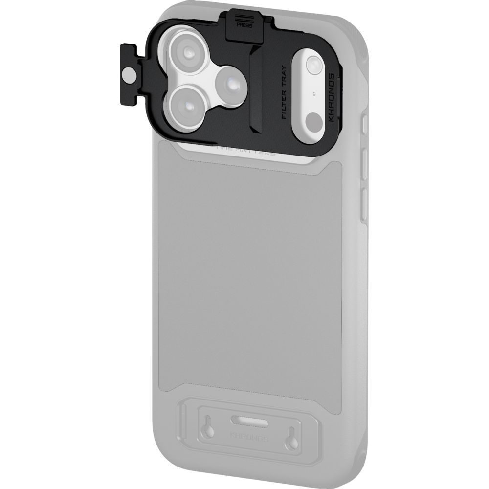 Tilta Khronos Schnellwechsel-Filterhalterung für iPhone 17 Pro Max – Schwarz