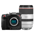 Canon EOS C80 + RF 70-200mm f/2.8L IS USM – White