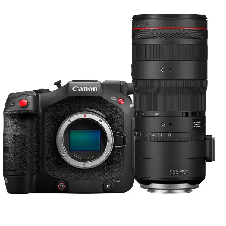 Canon EOS C80 + RF 70-200mm f/2.8L IS USM – Schwarz