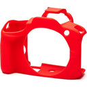 easyCover Gehäuse Cover für Canon R50 Rot