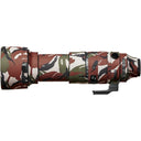 easyCover Objektivabdeckung Eiche für Sigma 60-600mm f/4.5-6.3 DG OS HSM | S (Sony E / Leica L) Grüne Tarnung