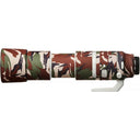 easyCover Objektivabdeckung Eiche für Canon RF 200-800mm f/6.3-9 IS USM Grün-Camouflage