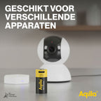 Aqiila CR123A USB-C Wiederaufladbarer Akku 3V 750mAh Li-Ion (2x)