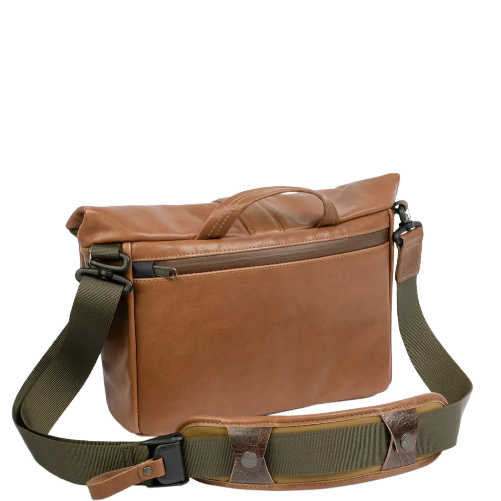 Wotancraft Pilot Travel Camera Bag 7L – Brown Leather