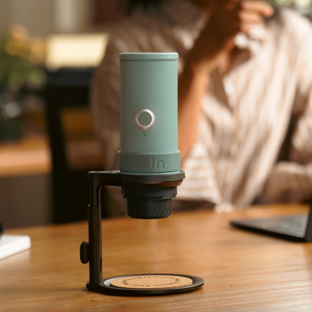 OutIn Mino Portable Espresso Machine – Canyon Green