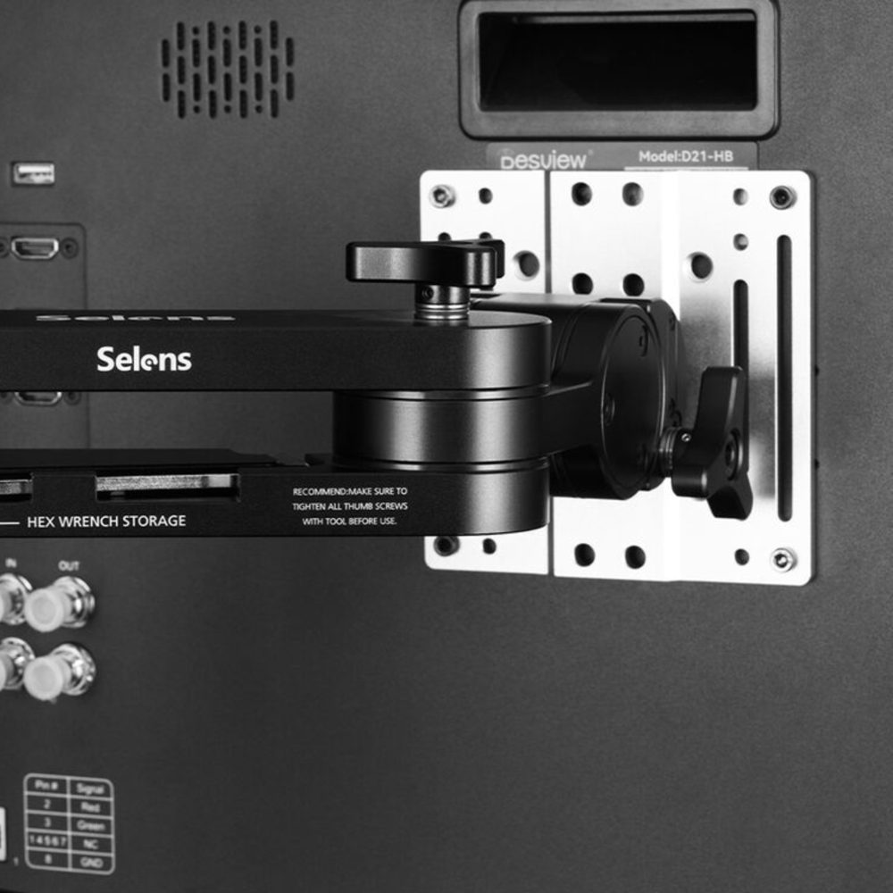 Selens 40 inch Monitor Mounting System