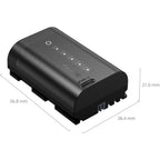 SmallRig 5298 Canon LP-E6P USB-C Kameraakku mit Leistungsanzeige