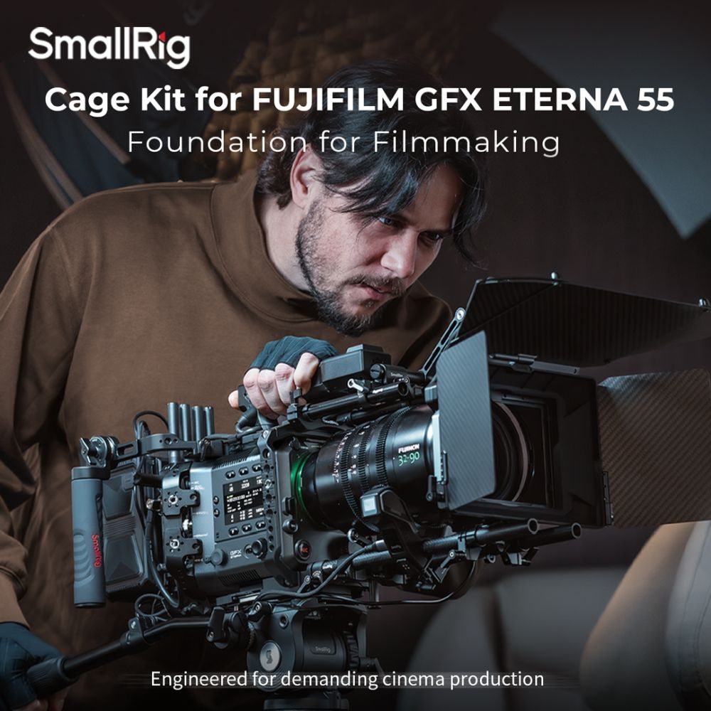 SmallRig 5341 Kamerakäfig-Kit für FUJIFILM GFX ETERNA 55