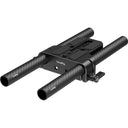 SmallRig 5609 Bodenmontageplatte mit doppelter 15-mm-Stangenklemme