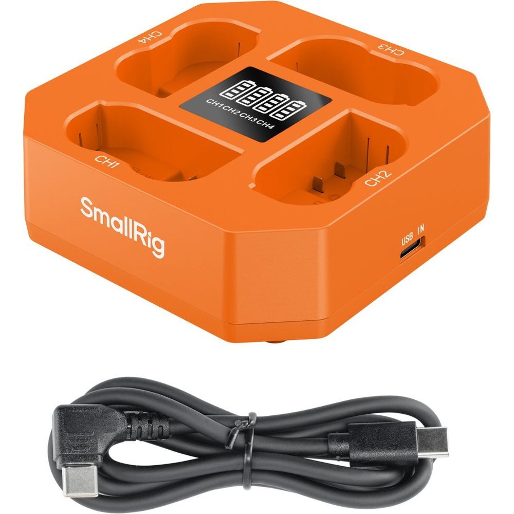 SmallRig 5747 Four-Channel Camera Battery Charger for EN-EL15c