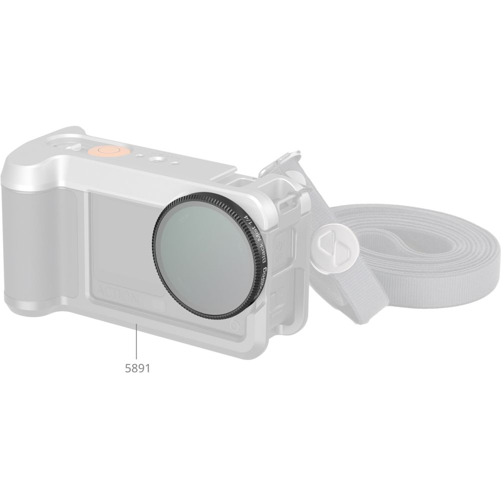 SmallRig 6086 1/4 Effekt Schwarznebelfilter für DJI Osmo Action 6