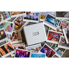Fujifilm X Half Silber + INSTAX Link WIDE Ash White