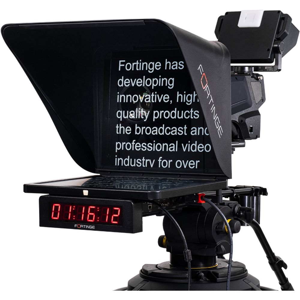 Fortinge ERA IP 21-HB 21 inch high brightness studio teleprompter with ip input