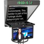 Fortinge ROBO IP 19-HB 19 inch high brightness studio teleprompter with ip input for ptz cameras