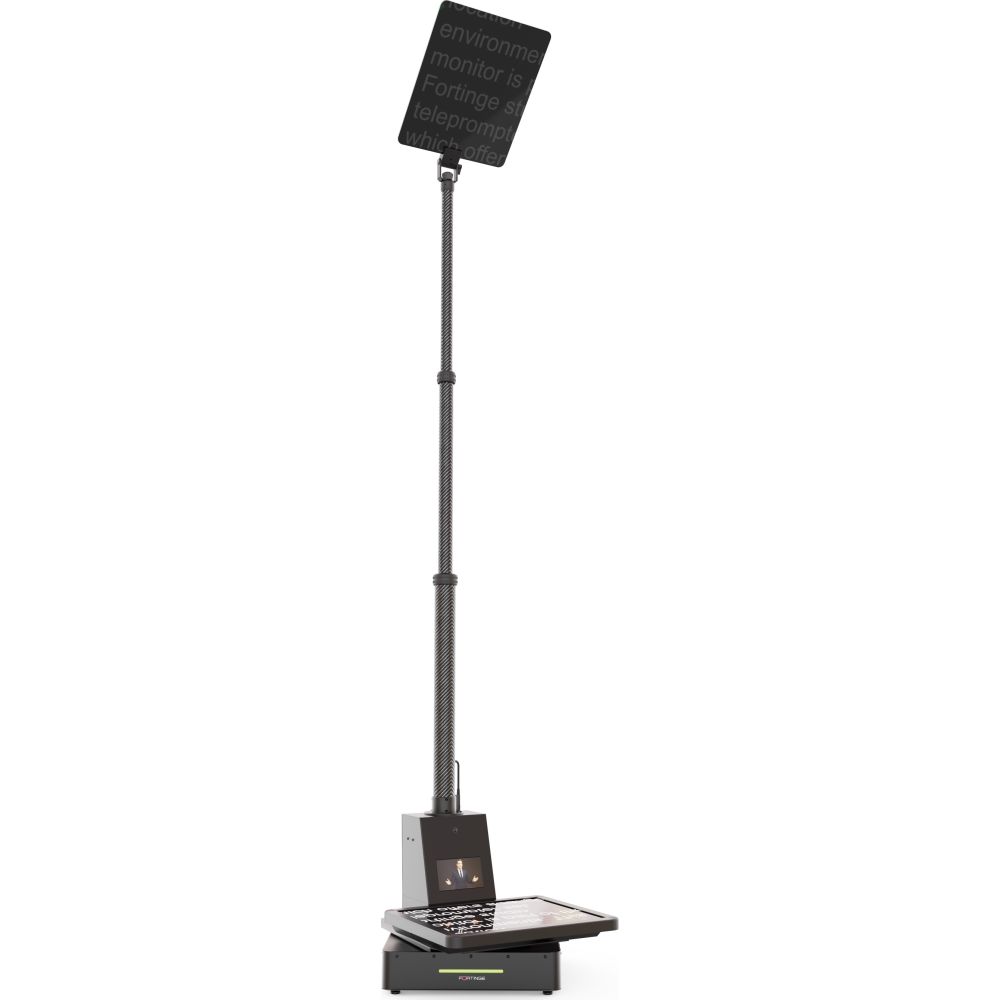 Fortinge MOBO 17-D 17 inch dual motorised, dual stage teleprompter