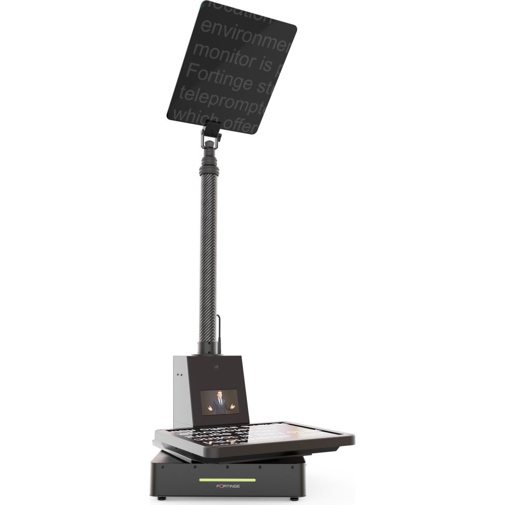 Fortinge MOBO 19-D 19 inch dual motorised, dual stage teleprompter
