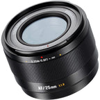 7Artisans AF 25mm f/1.8 APS-C Fuji FX-Mount Schwarz