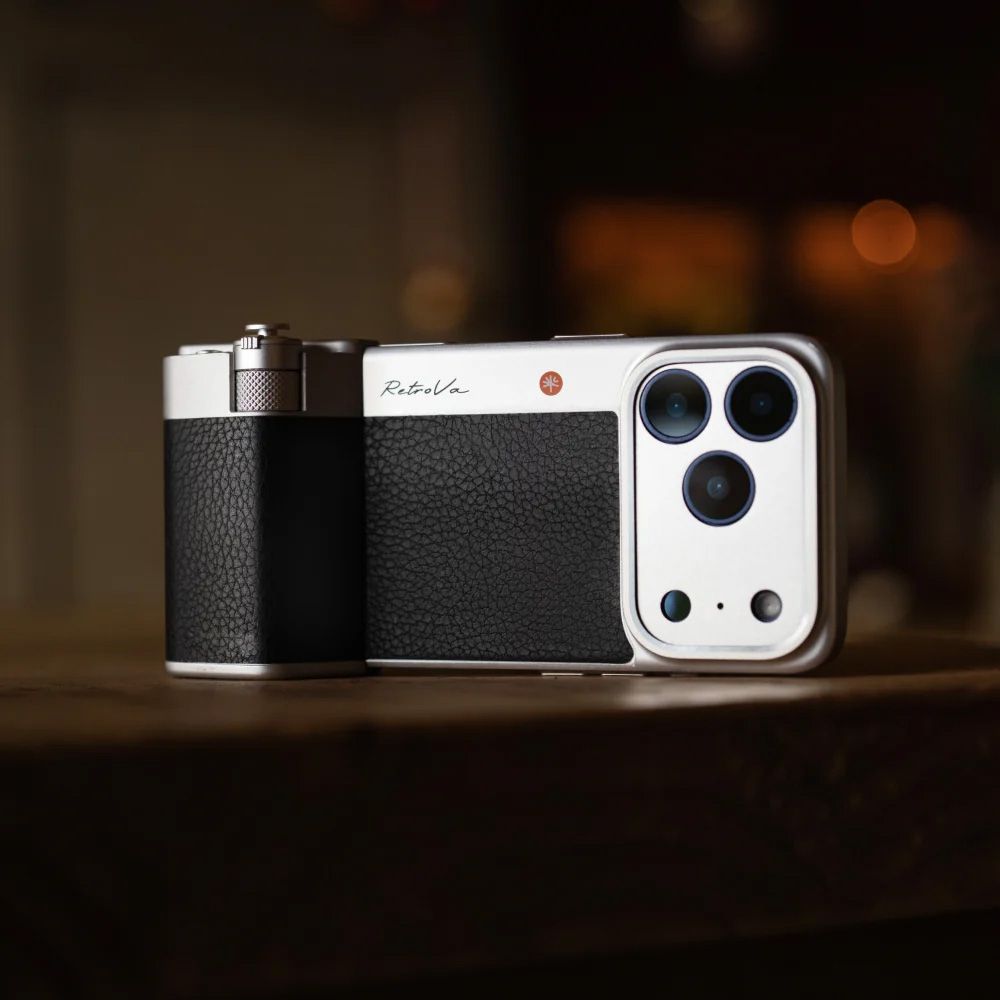 PGYTech Retrova Grip Kit (Graphitschwarz-iPhone 16 Pro)