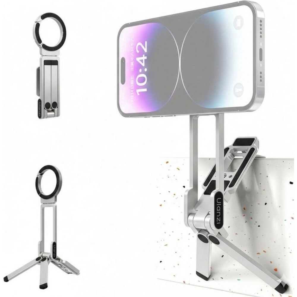Ulanzi MA38 MagLock Handy-Fotografie-Ständer (Silber)