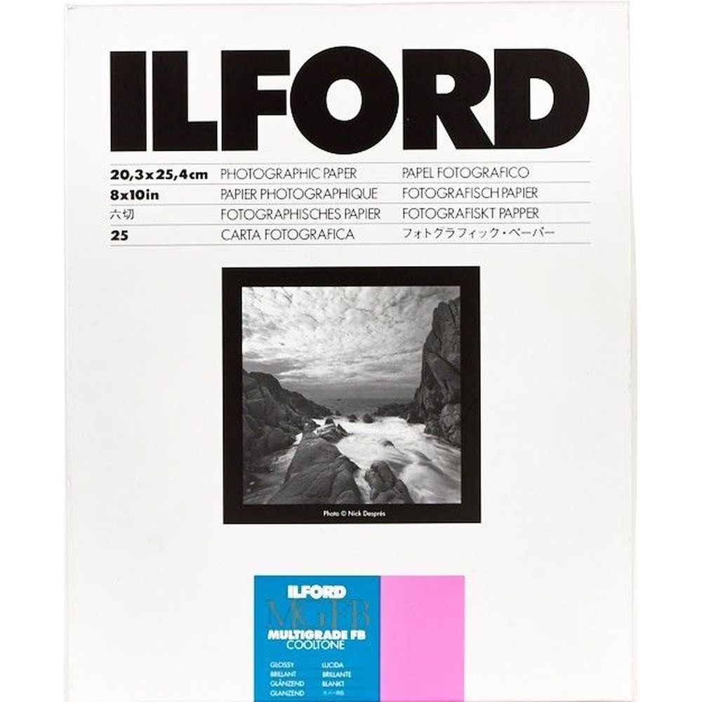 Ilford Multigrade FB ct 1k Cooltone 20.3x25.4cm 25 sheets