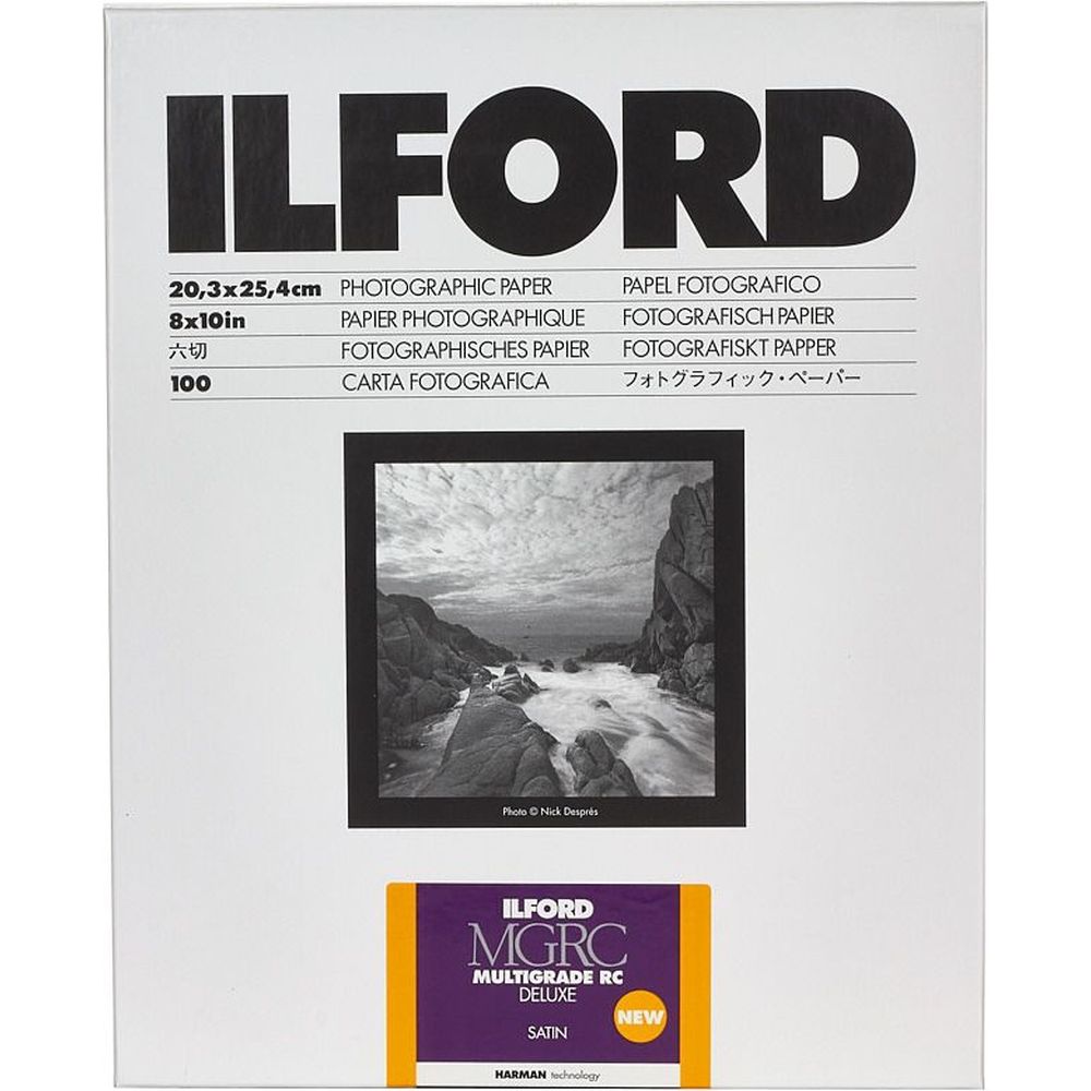 Ilford Multigrade RC Deluxe Satin 17.8x24cm 25 sheets