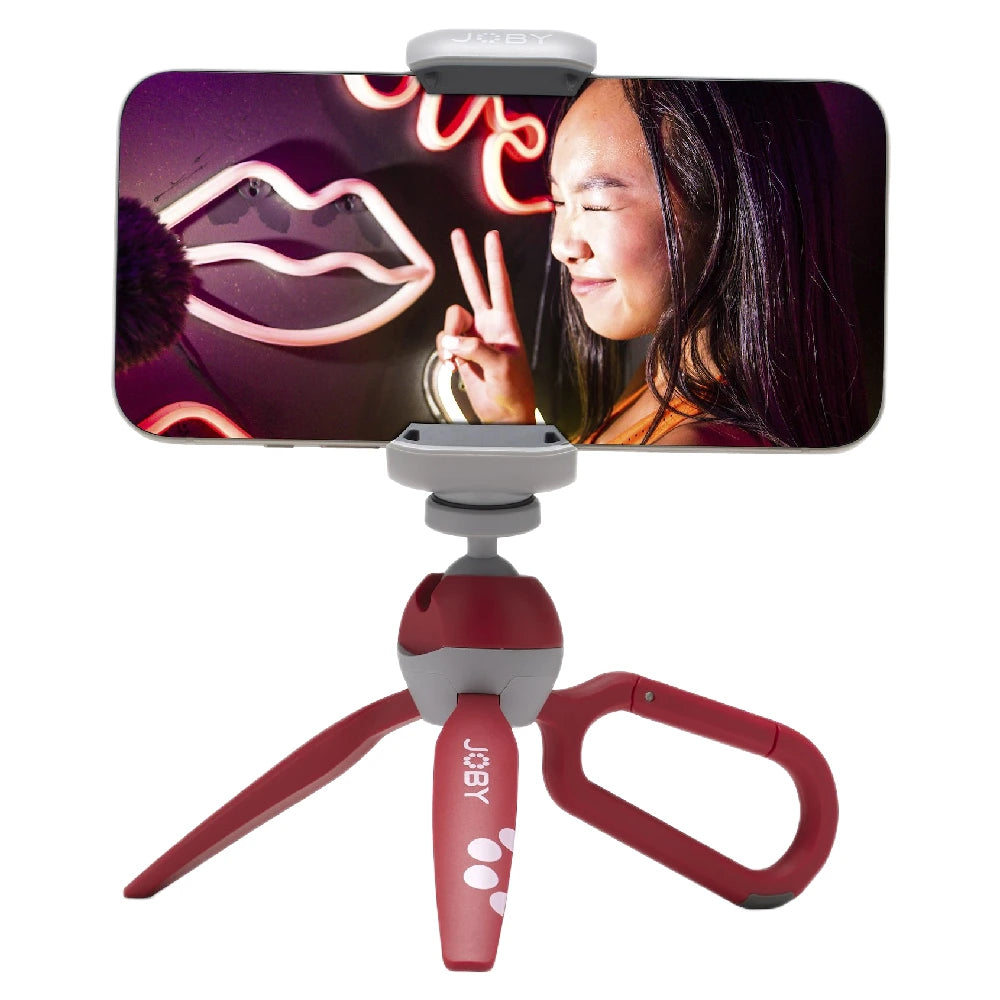 Joby HandyPod Clip Red